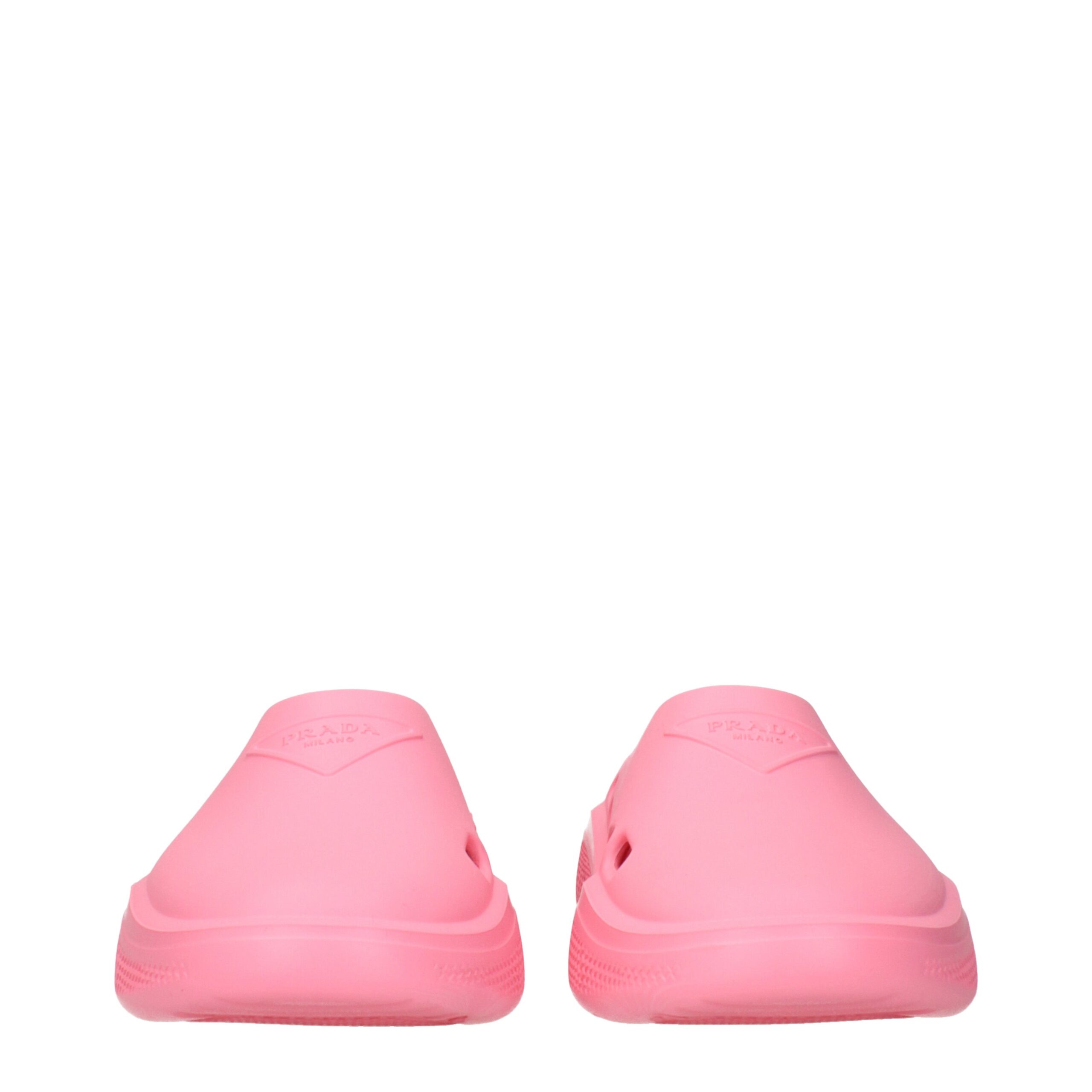 Prada Pink Cotton Slippers - Image 3
