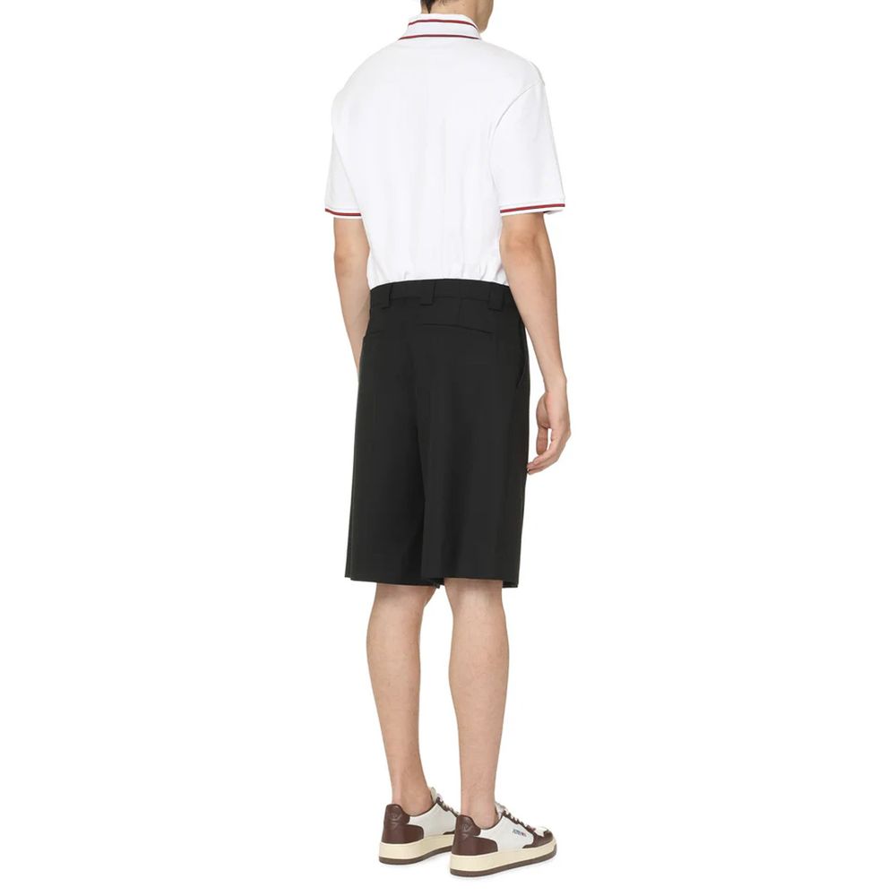 Gucci Black Polyester Bermuda Shorts - Image 3