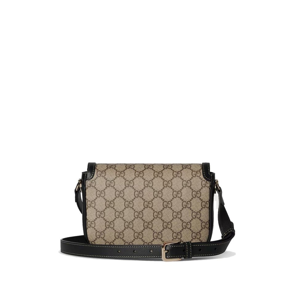 Gucci Beige Fabric Shoulder Bag - Image 3