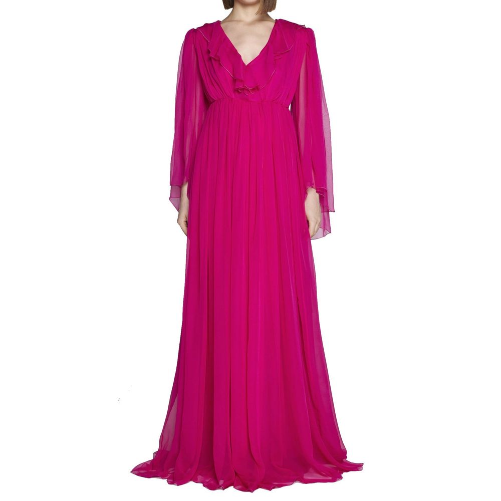 Gucci Multicolor Silk Casual Dress - Image 2