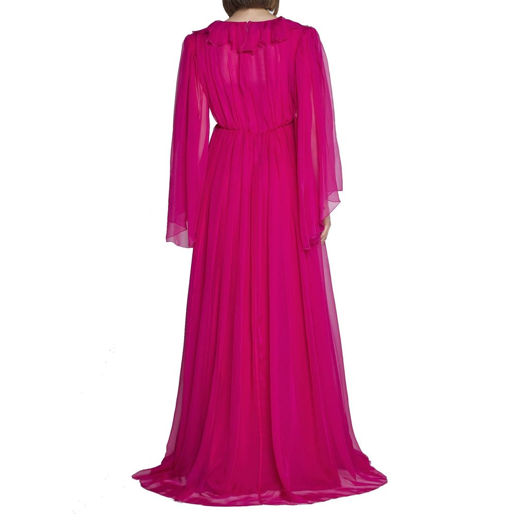 Gucci Multicolor Silk Casual Dress - Image 3