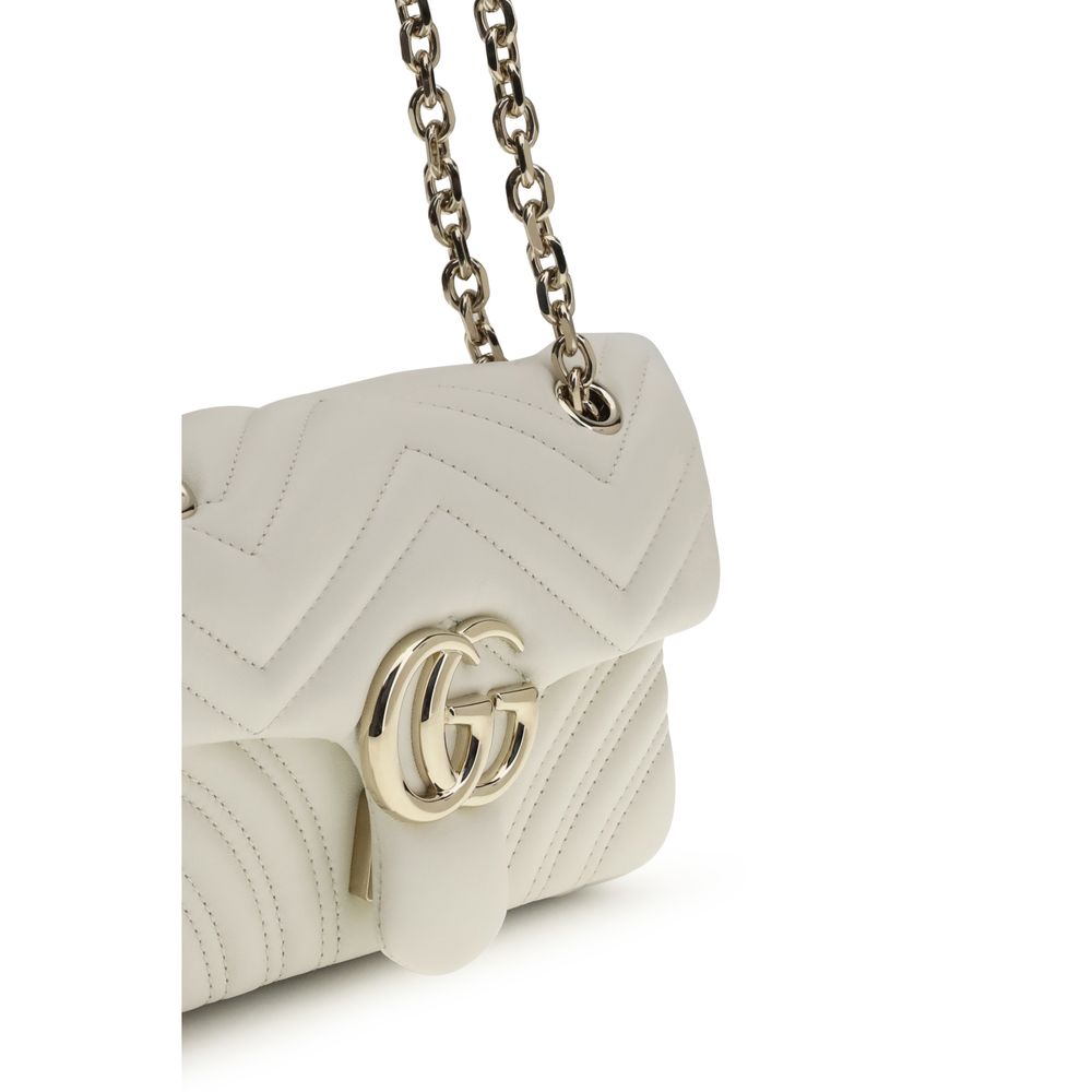 Gucci White Calf Leather Bos Taurus Handbag - Image 4