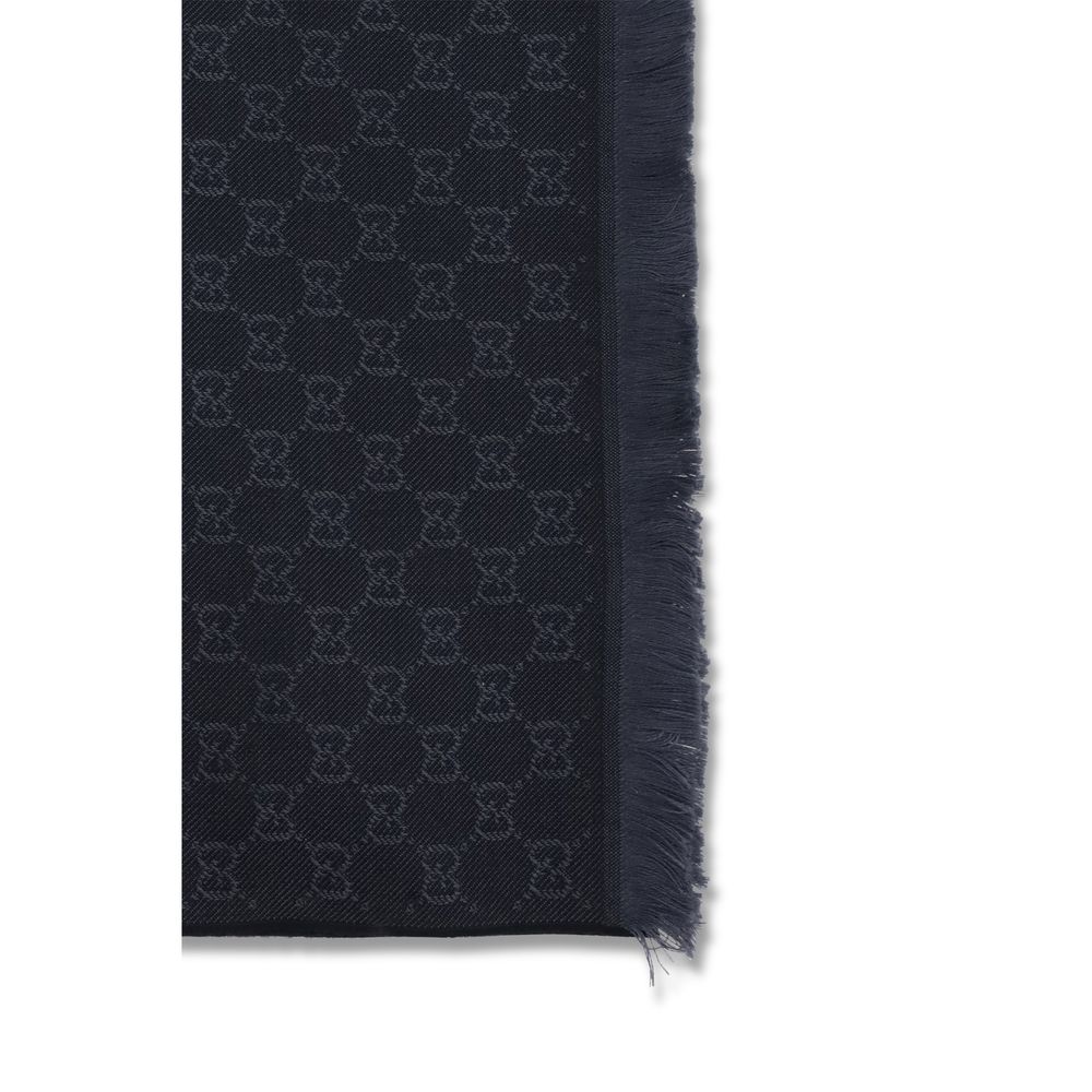 Gucci Black Wool Scarf - Image 3