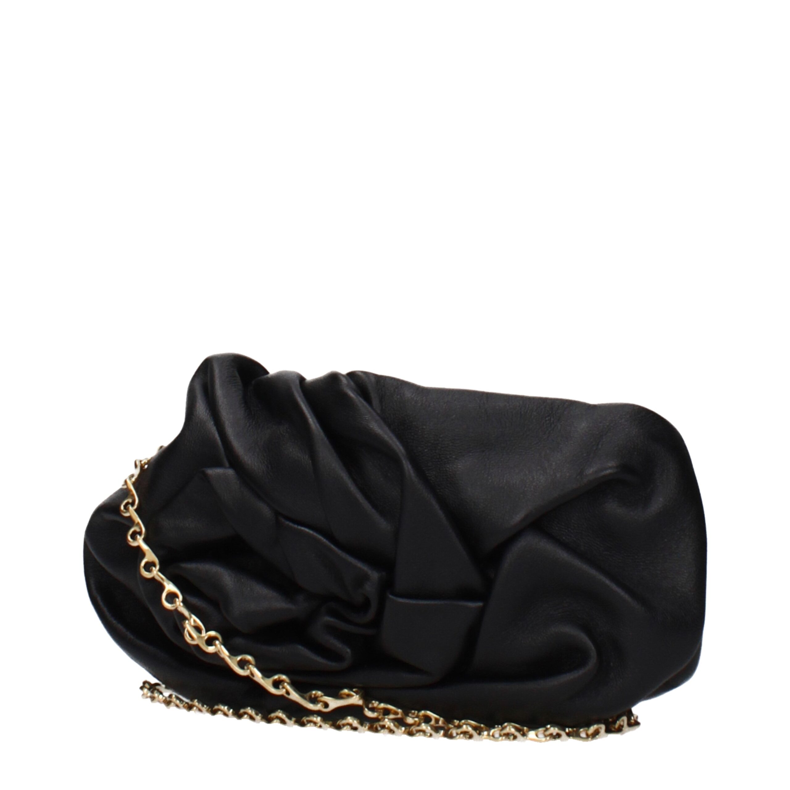 Burberry Black Leather Clutch Bag - Image 2