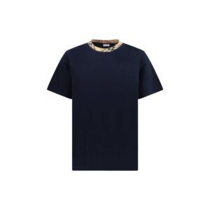 Burberry Blue Cotton T-Shirt