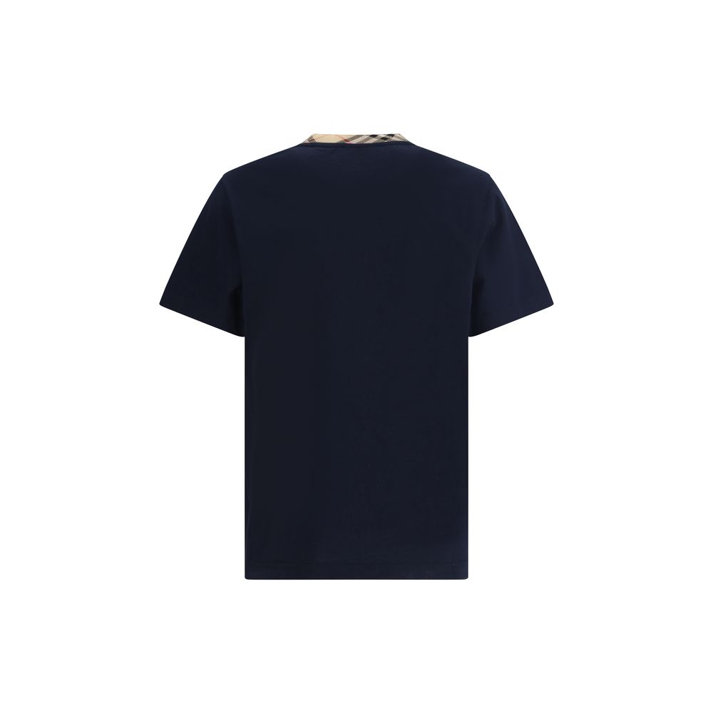 Burberry Blue Cotton T-Shirt - Image 2