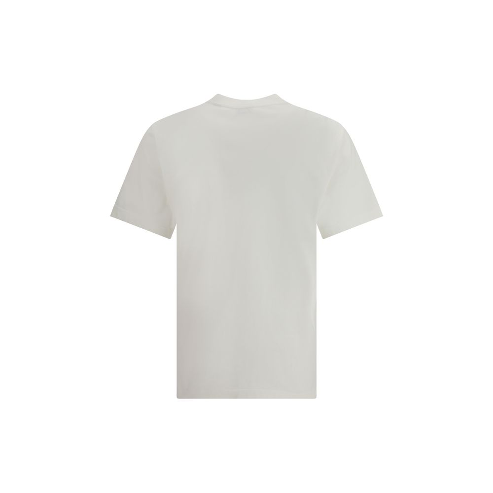 Burberry White Cotton T-Shirt - Image 2