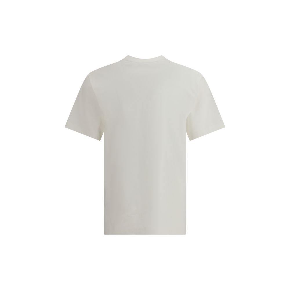 Burberry Cream Cotton T-Shirt - Image 2