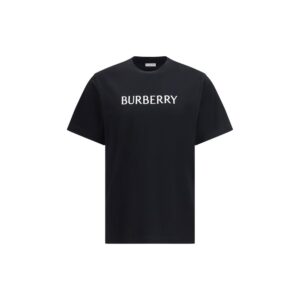 Burberry Black Cotton T-Shirt