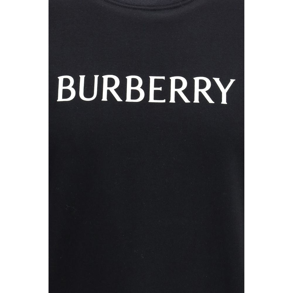 Burberry Black Cotton T-Shirt - Image 3