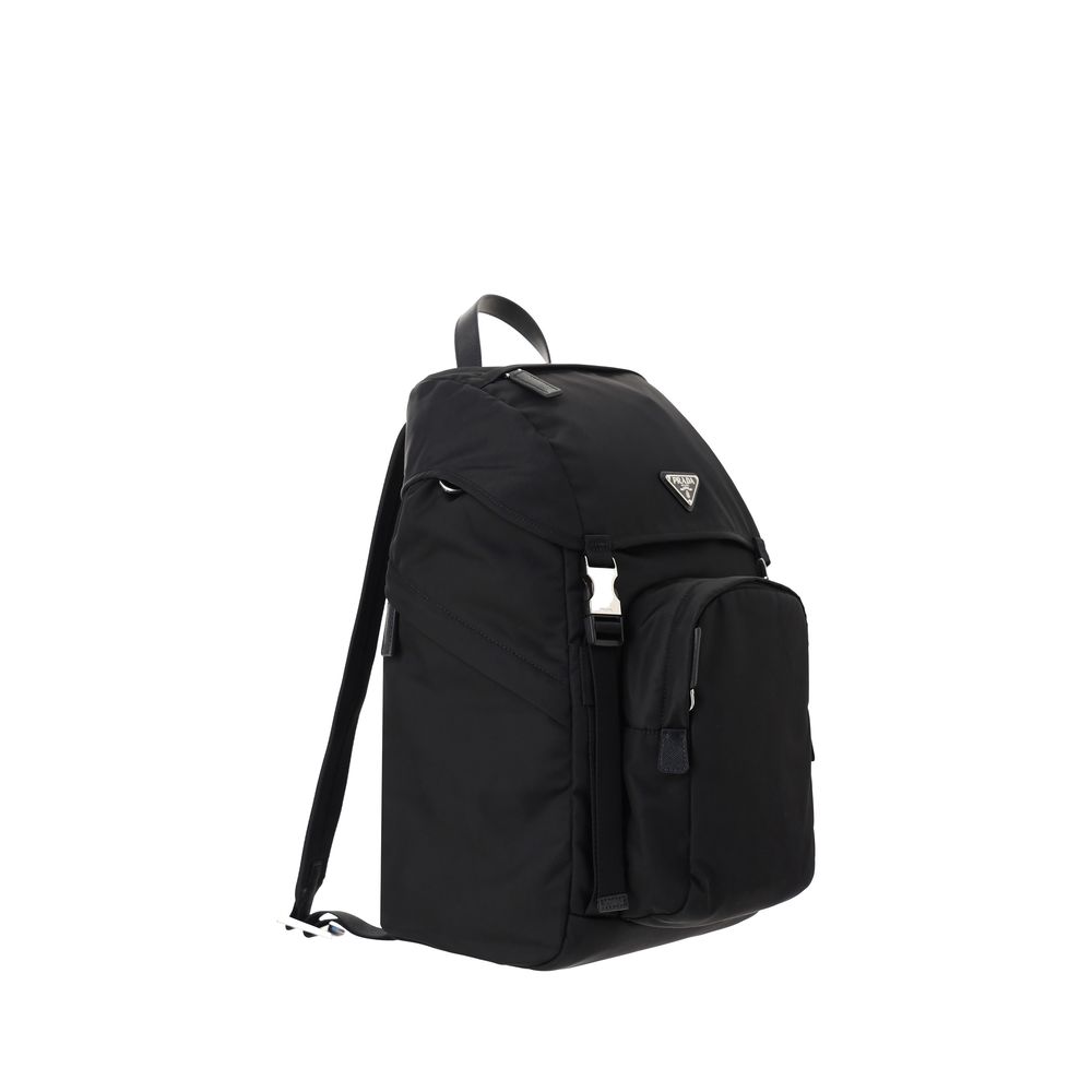 Prada Black Recycled Polyamide Backpack - Image 2