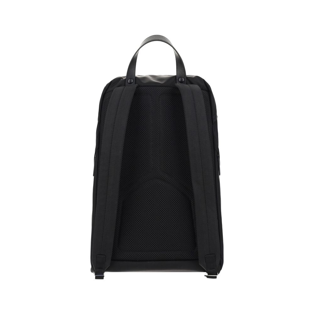 Prada Black Recycled Polyamide Backpack - Image 3
