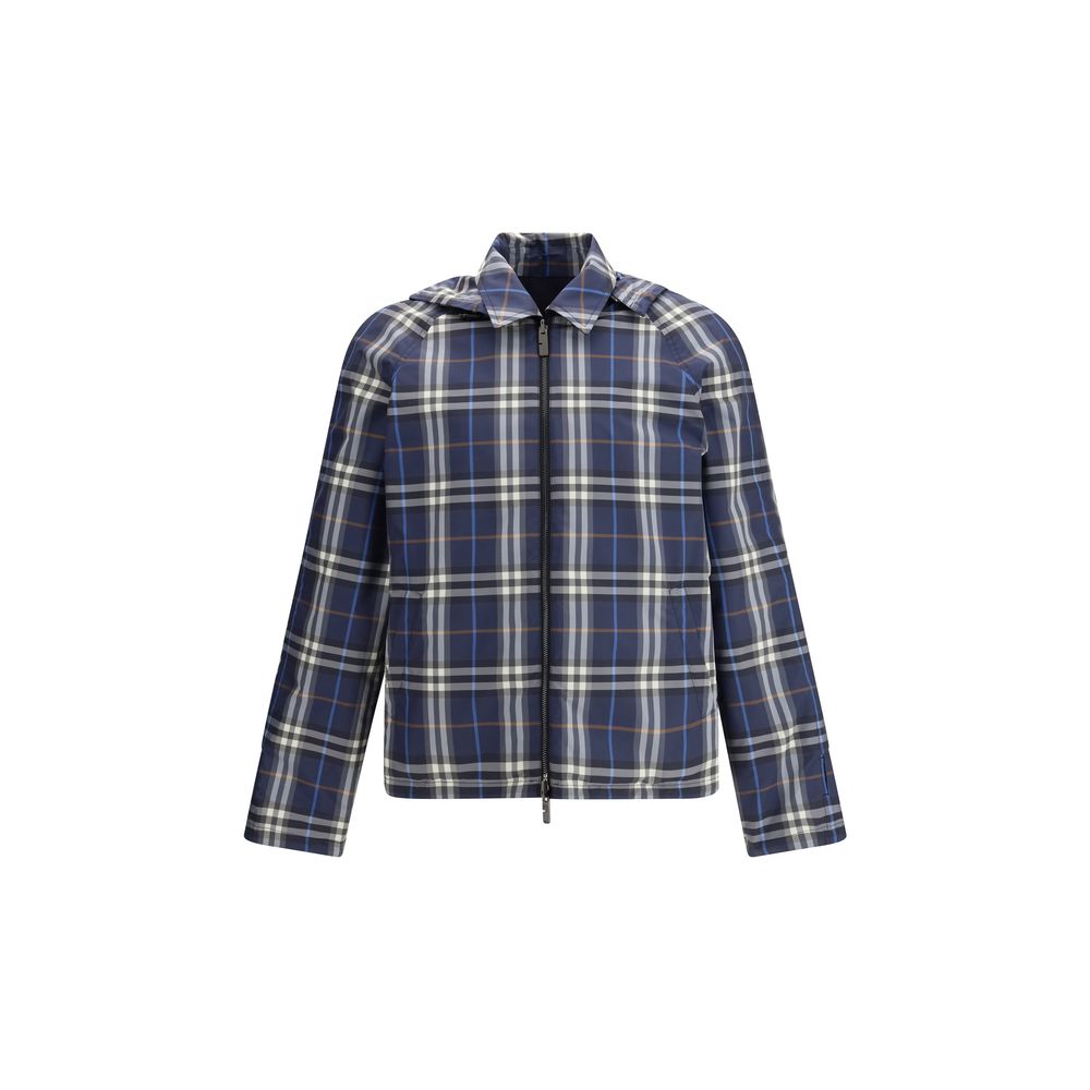 Burberry Blue Polyester Jackets And Coat - Image 2