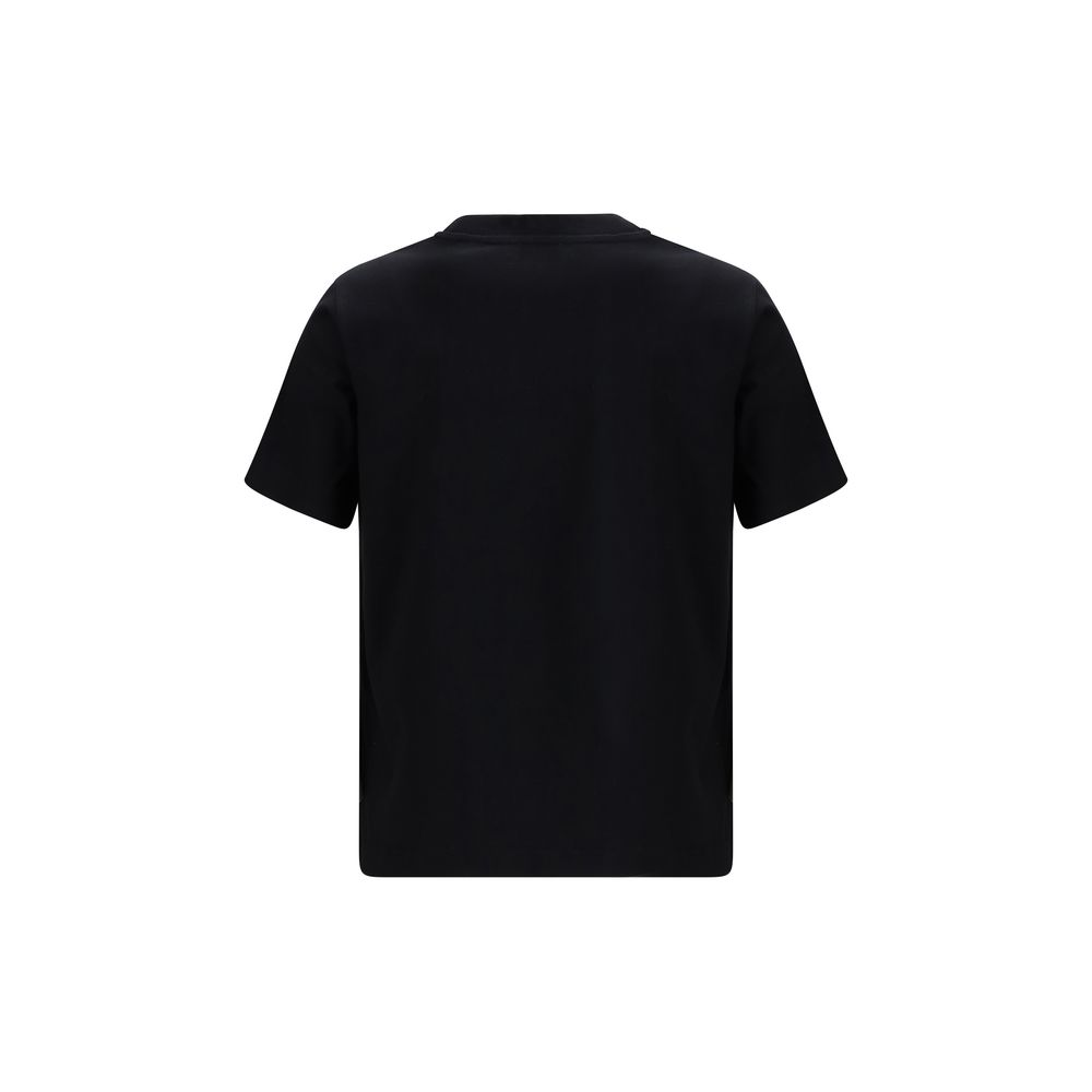 Burberry Black Cotton T-Shirt - Image 2