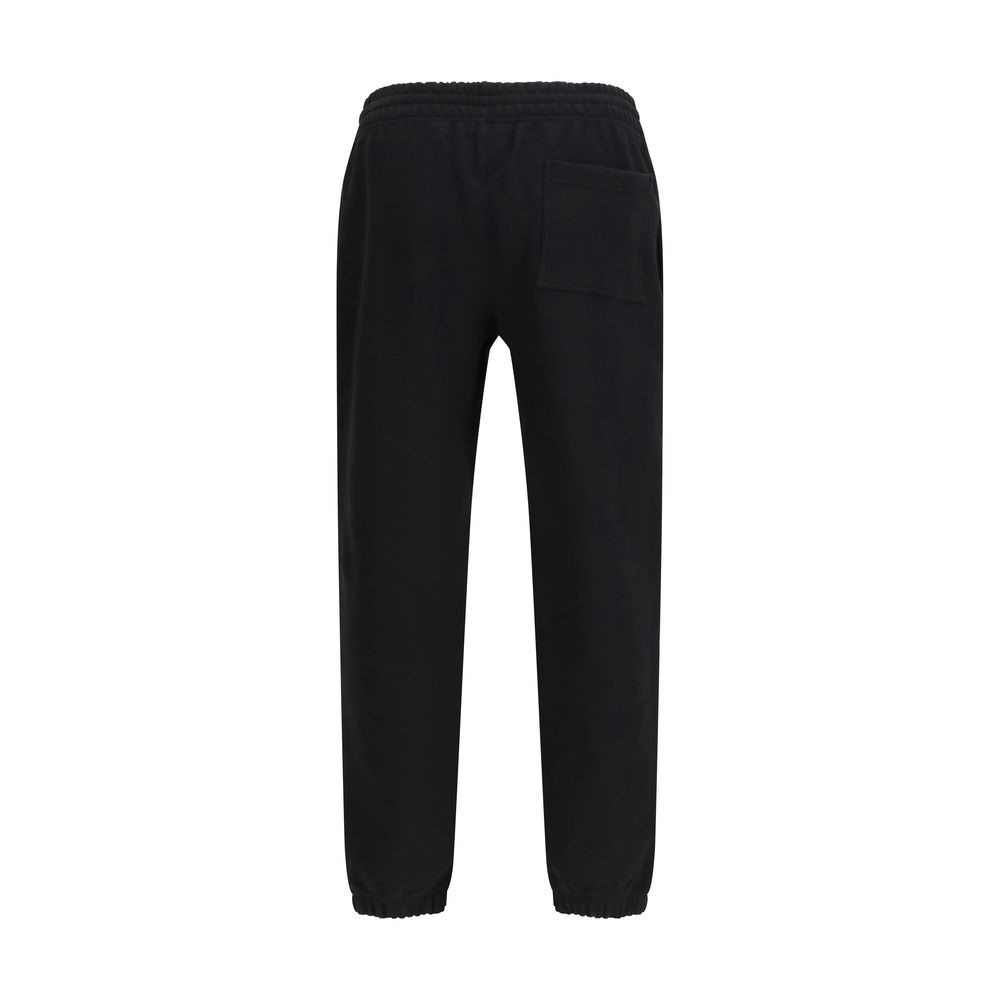 Burberry Black Cotton Joggers (Workout Pants) - Image 2