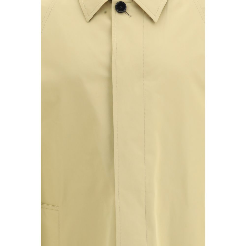 Burberry Beige Cotton Trench Coat - Image 3