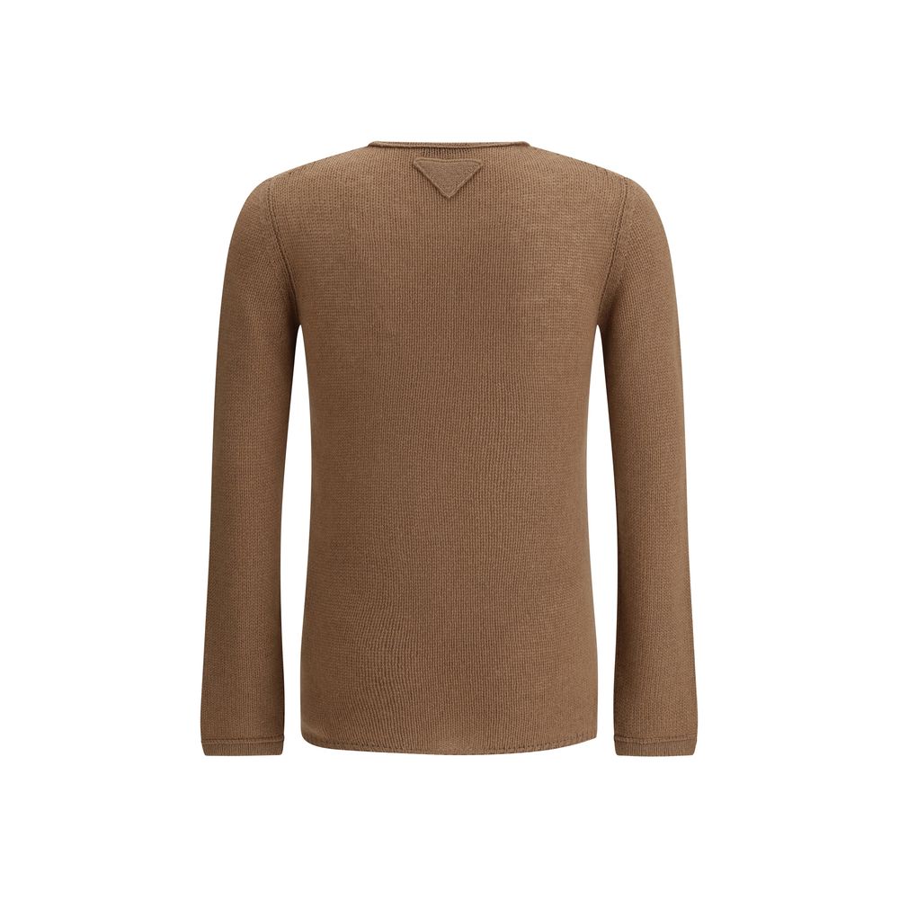Prada Brown Cashmere Cashmere Sweater - Image 2