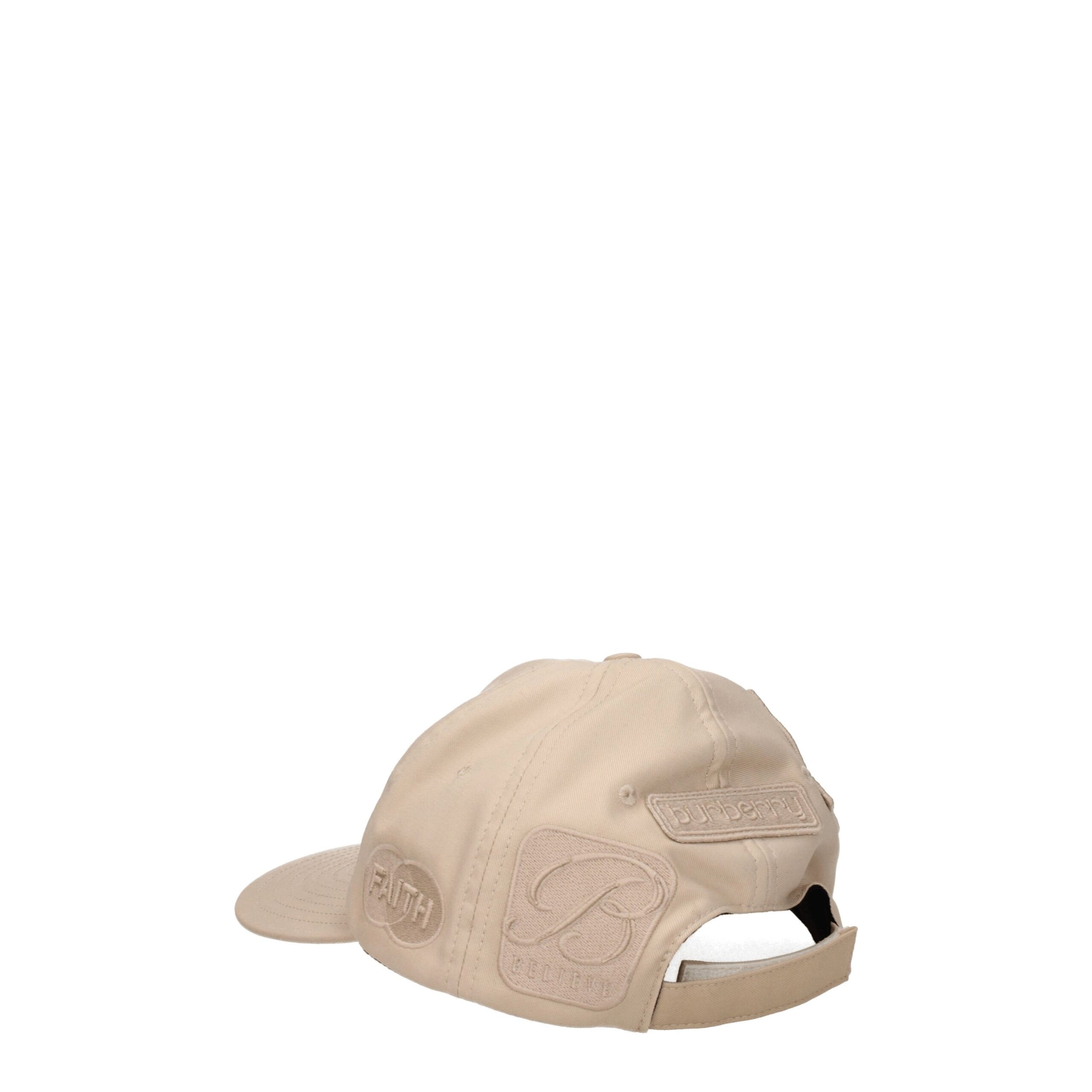 Burberry Beige Cotton Cap (Baseball Hat) - Image 2