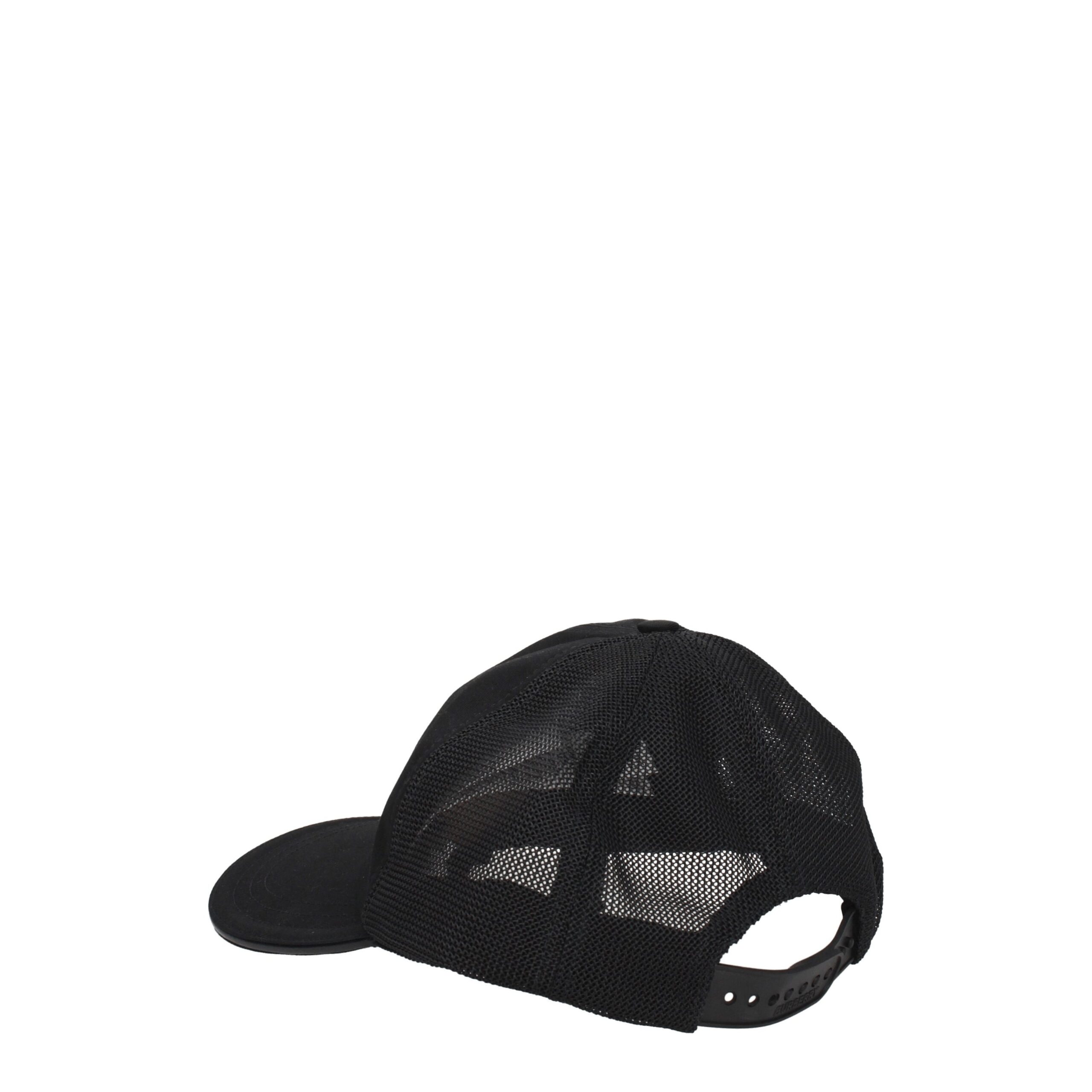 Burberry Black Cotton Cap (Baseball Hat) - Image 2