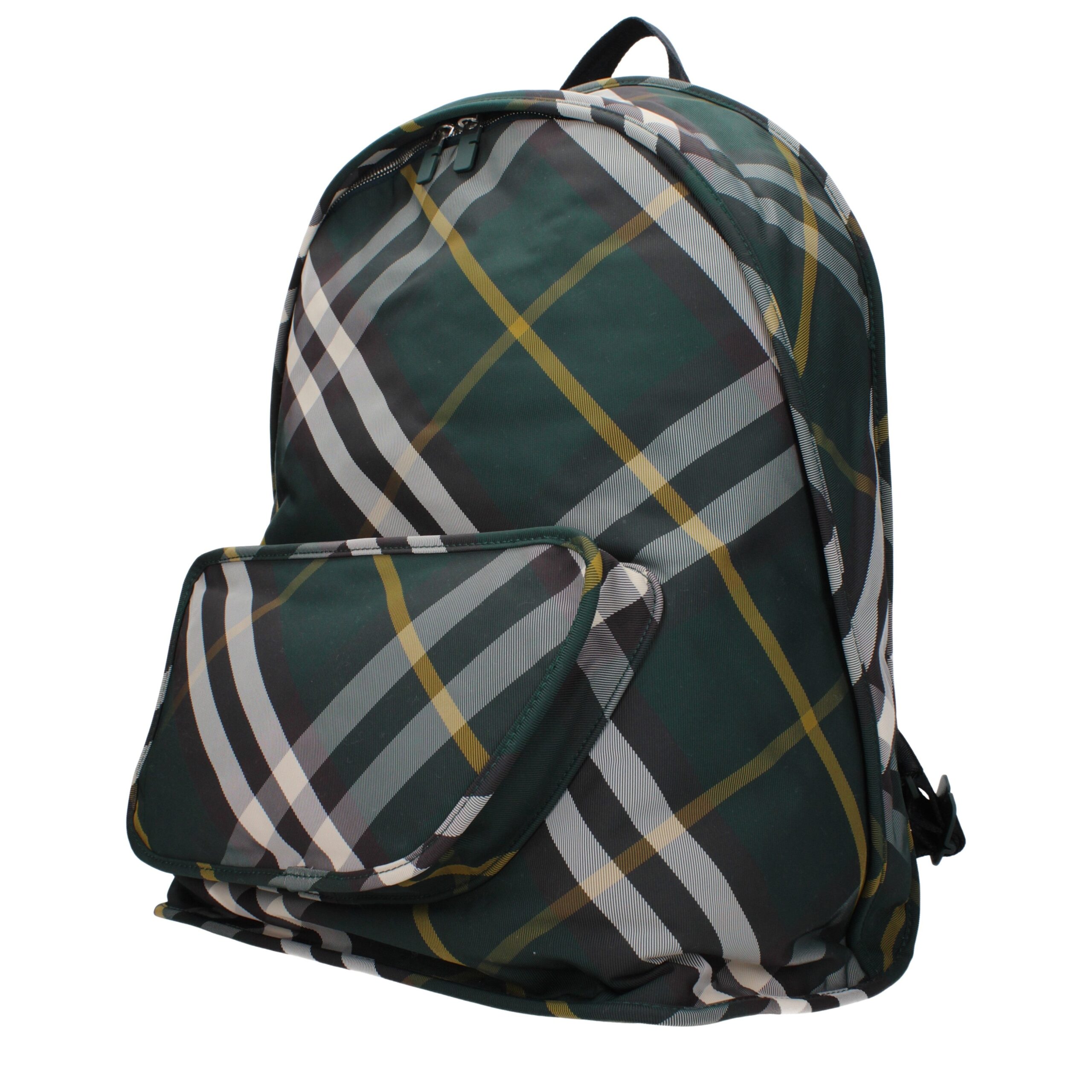 Burberry Green Fabric Backpack - Image 2