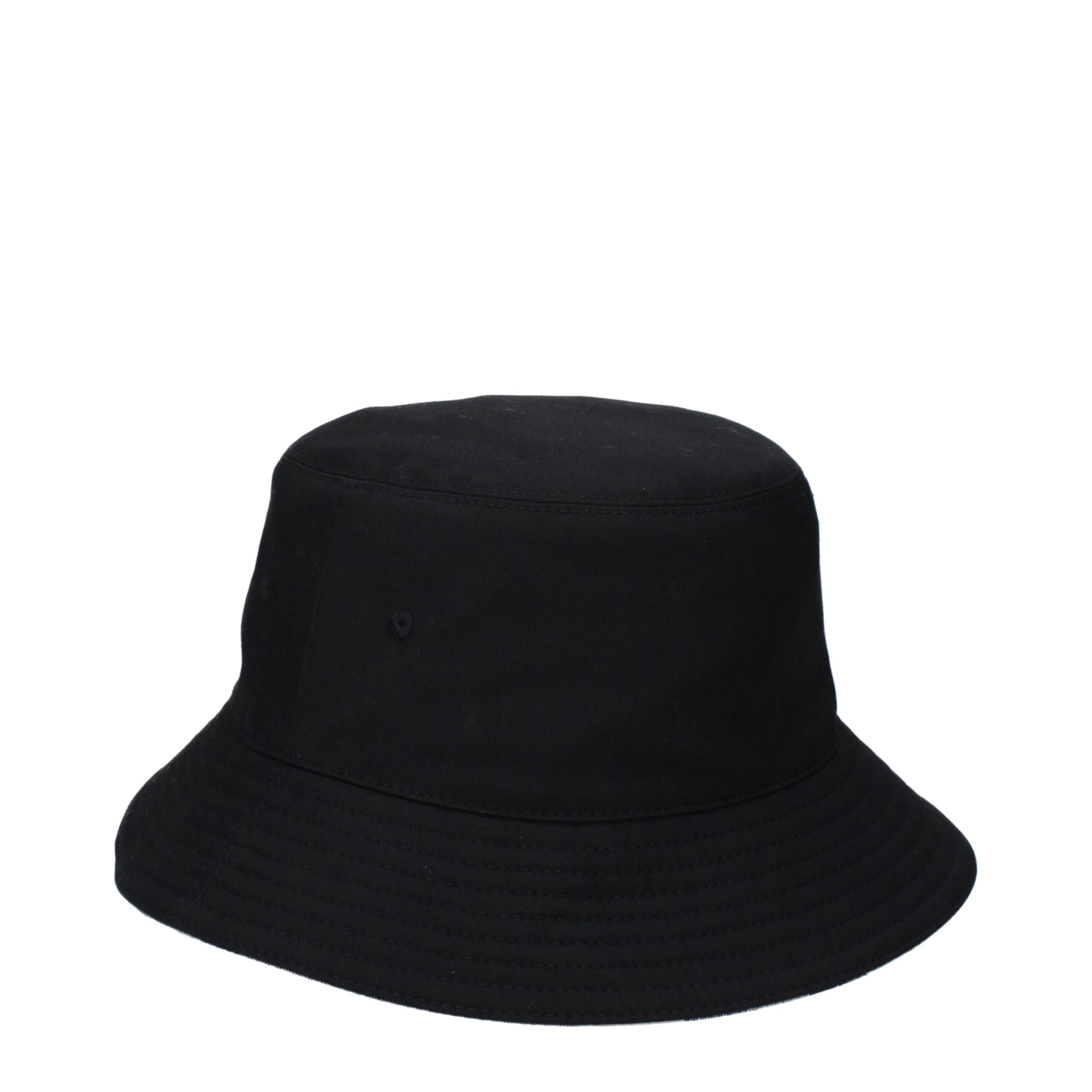 Burberry Black Fabric Bucket Hat - Image 2