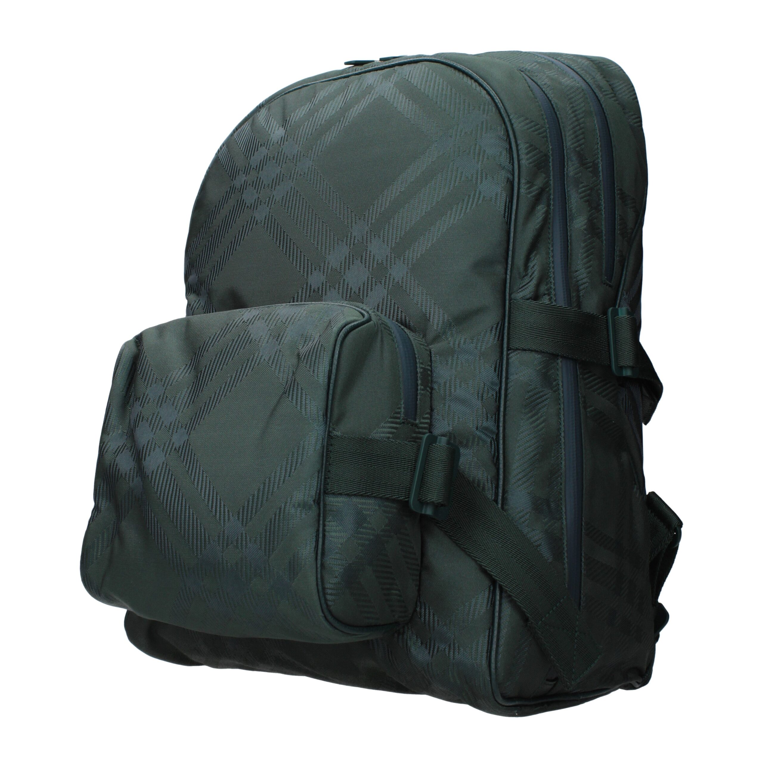 Burberry Green Fabric Backpack - Image 2