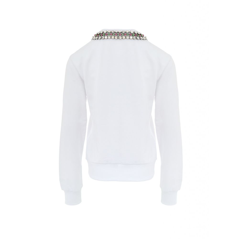 Gucci White Cotton Sweatshirt - Image 2