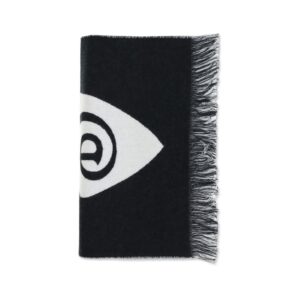 Burberry Black Wool Scarf