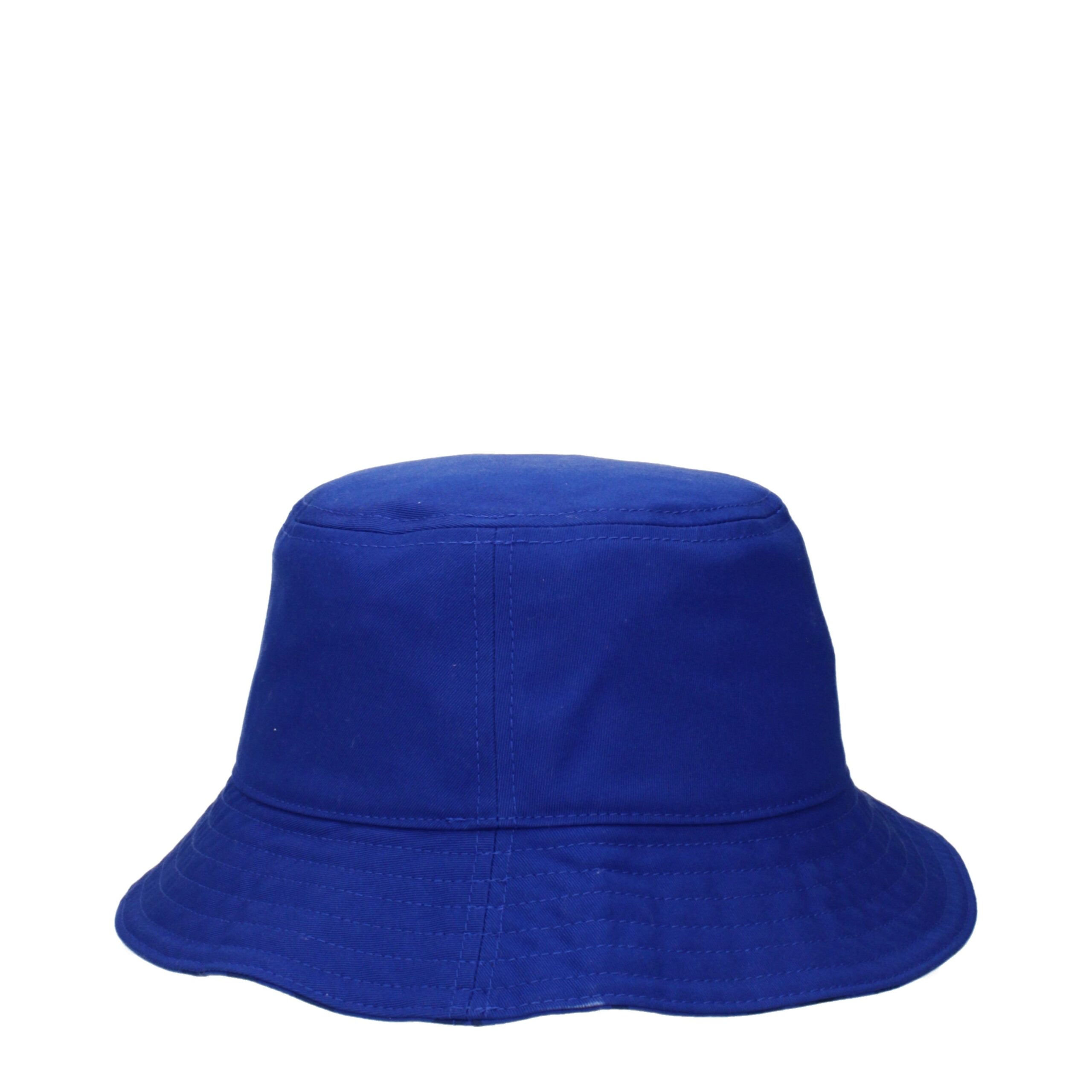 Burberry Blue Fabric Bucket Hat - Image 2