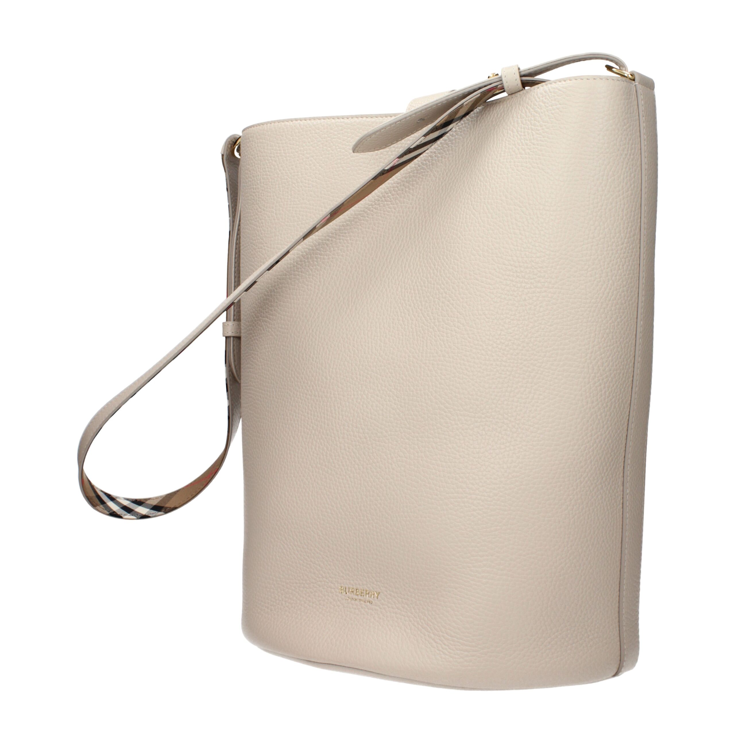 Burberry Beige Leather Handbag - Image 2