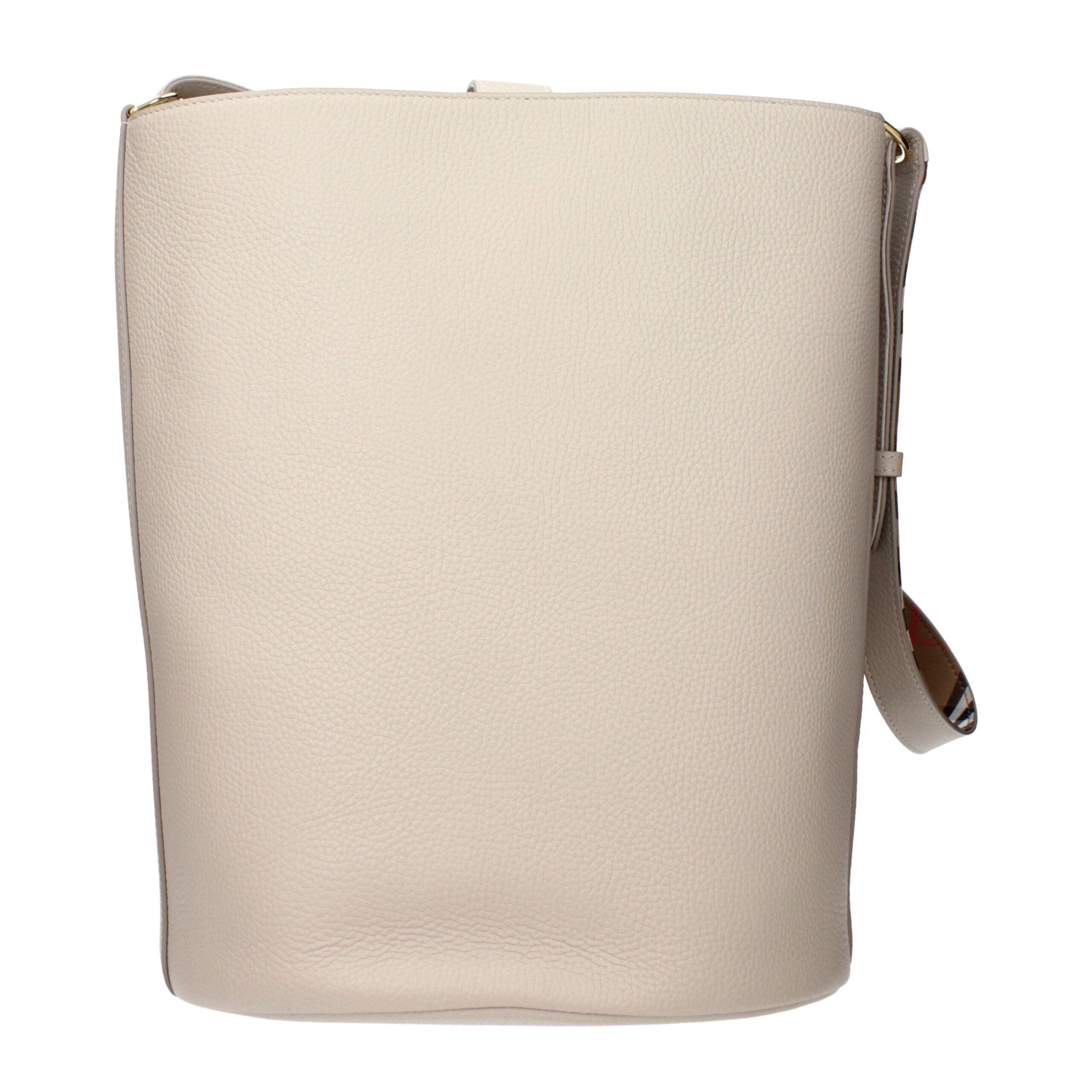 Burberry Beige Leather Handbag - Image 3