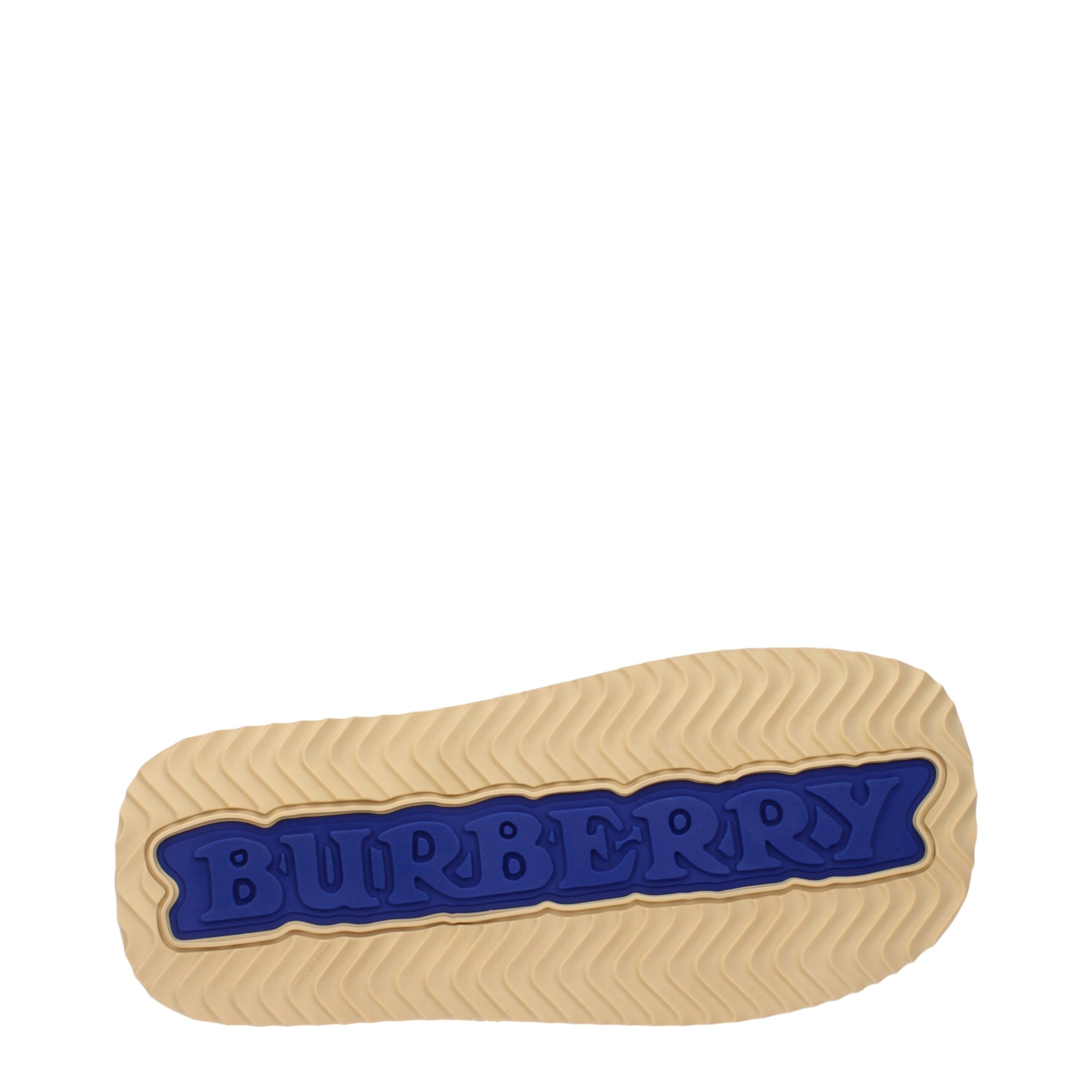 Burberry Beige Leather Slippers - Image 5