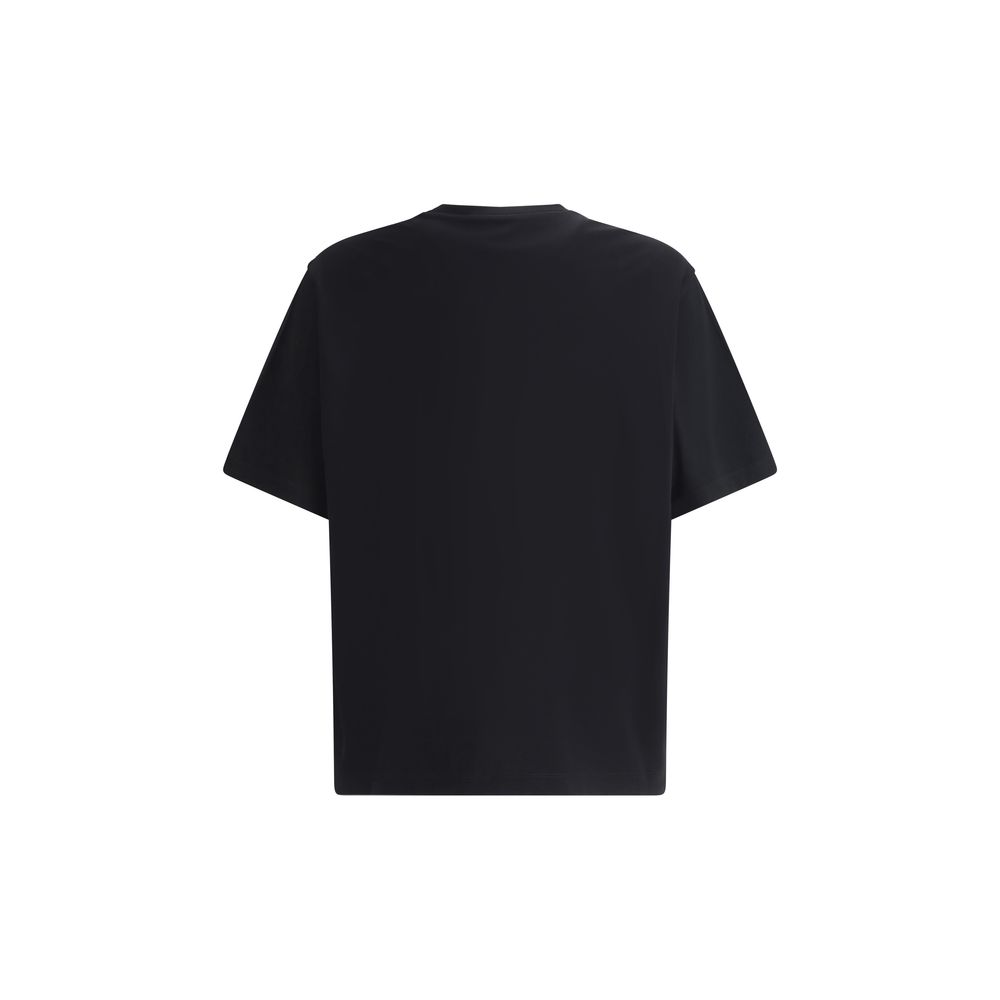 Prada Black Cotton T-Shirt - Image 2