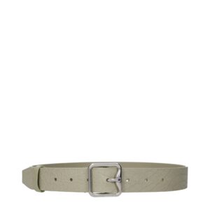 Burberry Green Leather Regular Belt