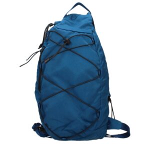 C.P. Company Blue Fabric Crossbody Bag