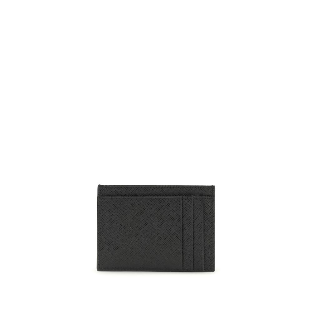 Prada Black Calf Leather Bos Taurus Wallet - Image 2