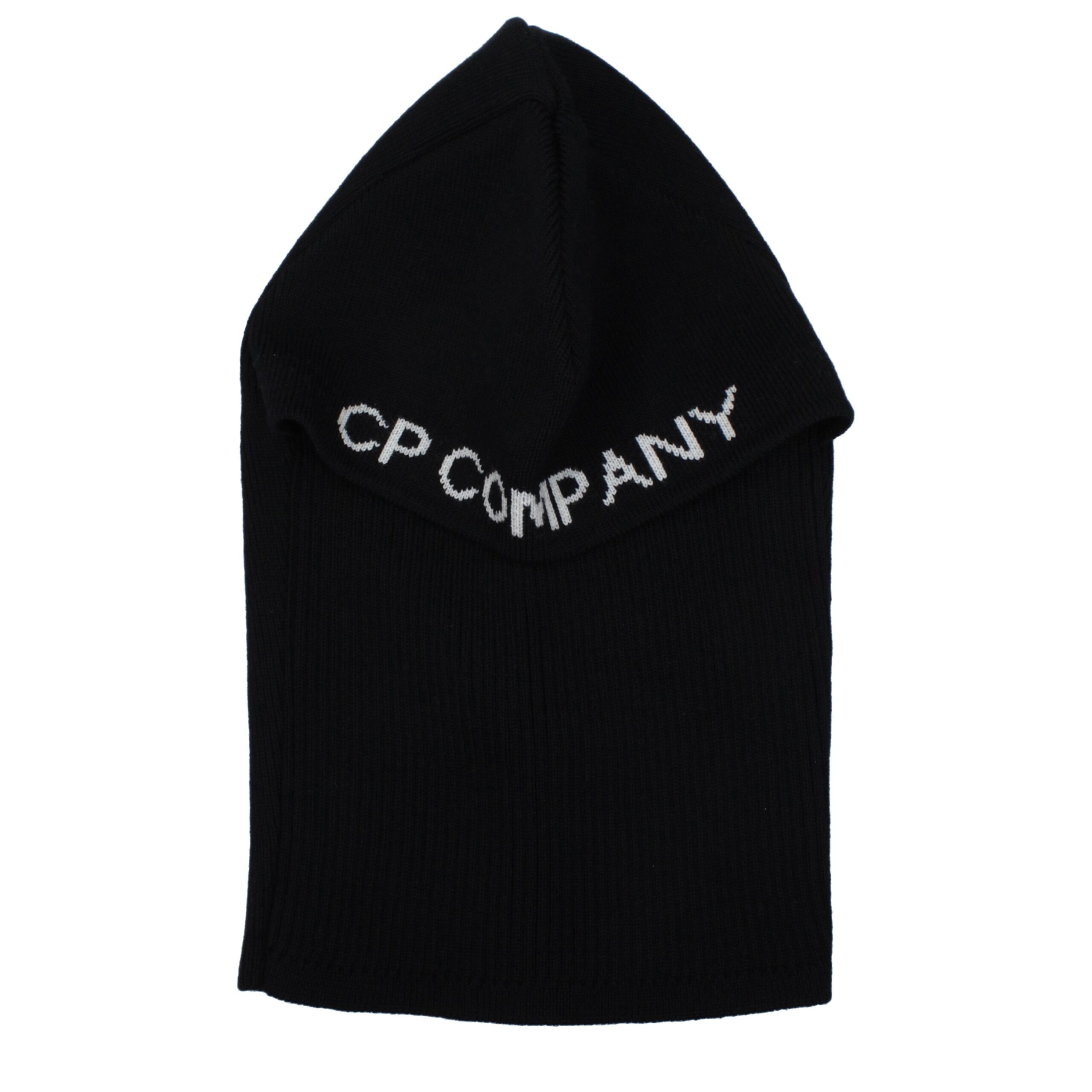 C.P. Company Black Wool Hat - Image 2